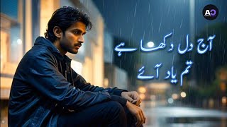 YAKEEN BY ATIF ASLAM  Lyrical Video  Lofi Slowed  Reverb  Addicted Creates [upl. by Sheeb]