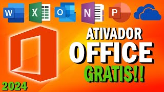 Como ATIVAR o office definitivamente de graça em 2024 [upl. by Sophia]