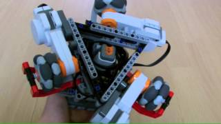 LEGO Rotacaster wheels MINDSTORMS robot [upl. by Jyoti]