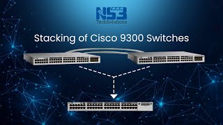 Stacking C9300 Switch  CiscoSystems Ns3Tech Solutions [upl. by Hillinck]