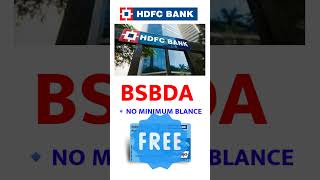 HDFC Bank Zero balance Savings account Charges amp features 2023 [upl. by Aniratac]