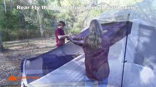 Ozark Trail 12P Star Viewing Glamping Tent [upl. by Leina]