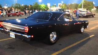 1968 Plymouth Road Runner With LOUD Exhaust [upl. by Sillyhp]