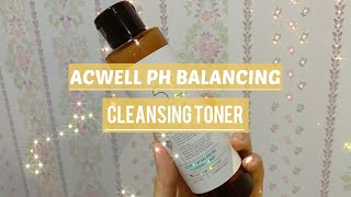 Acwell Licorice pH Balancing Cleansing Toner Review  Bahasa Malaysia [upl. by Leelahk496]