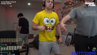 Mizkif Mitch Jones and Simply freestyle [upl. by Nesahc598]