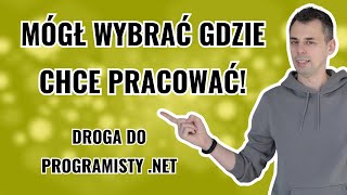 Jak zdobyć pracę programisty C NET Historia Piotra [upl. by Kamaria]