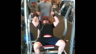 Hammer strength shoulder presses [upl. by Anafetse]