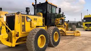 CAT 14G late model caterpillar caterpillars caterpillarequipment graders cat heavyequipment [upl. by Eema]