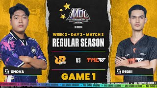 MDL PH S4  W3D2  RRQ VS TNRW  GAME 1 [upl. by Weidar]