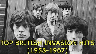 TOP 100 BRITISH INVASION HITS  1960s BRITISH INVASION [upl. by Cornela405]