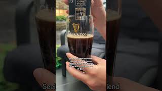 Never Seen Someome Tilt A Glass 180° guinness beer ireland [upl. by Phail]