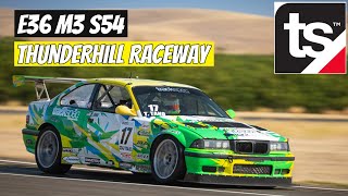 BMW E36 M3 S54  NASA ST4  Thunderhill Raceway  1582 [upl. by Ruyam]