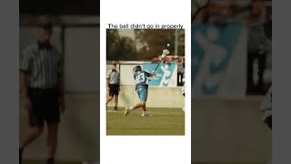 The ball didnt go in properly  Lacrosse lacrosse shorts shortvideo trendings sortvideo [upl. by Ysdnil]