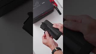 ASUS ROG Phone 9 UNBOXING  AeroActive COOLER Attachment [upl. by Notsur]