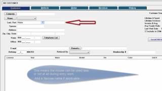 Manager SE  Entering Customer Information [upl. by Ramel220]