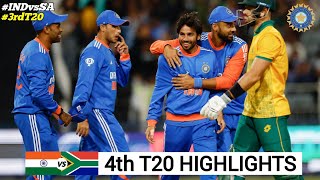 India vs South Africa 4th T20 Highlights  India vs South Africa  IND vs SA 4th T20 Highlights 2024 [upl. by Salomi956]