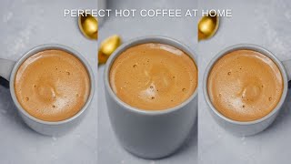 How To Make Hot Coffee Perfect Frothy Coffee At Home [upl. by Elfstan]