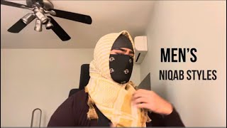 Men’s Niqab amp Keffiyeh Tutorial [upl. by Nwahsuq]