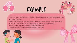 explanation of nouns and pronouns from KELOMPOK 1 [upl. by Otrebcire]