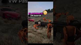 Car Crash flashback  7 ⚡️ 😱 BeamNG Drive shorts beamngdrive [upl. by Barnard]