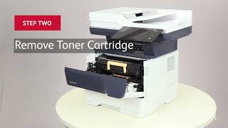 Xerox® VersaLink® B415 Multifunction Printer How to Replace a Toner Cartridge [upl. by Niriam]