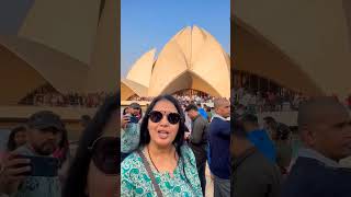 india Lotustampaltravel travlvlogholidaydelhi youtubeshortsvloglove beautifulnaturelike [upl. by Ytsanyd797]