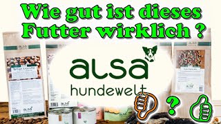 Alsa Hundefutter  Wie gut ist es wirklich 🤔  Hundefuttertest Alsa Futter  getreidefrei Alsa [upl. by Woodrow]