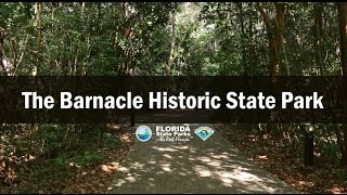 Firsthand Florida Fun The Barnacle Historic State Park [upl. by Assecnirp]