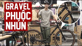 Unbox chiếc Gravel độc đáo  Marin DSX FS [upl. by Toffic]