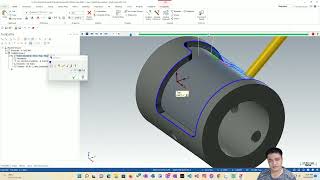 How to create a 4 axis substitution toolpath in Mastercam  CAM SPECIALIZE [upl. by Garlen]