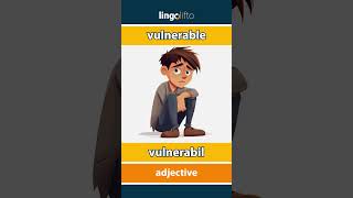 🇬🇧🇷🇴 vulnerable  vulnerabil  learn English  să învățăm engleza [upl. by Allenotna]