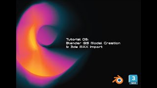 T08  Blender GIS and Model Export and Import to 3DS MAX [upl. by Lesoj]