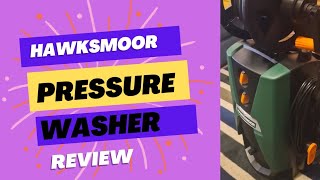 Review of the Hawksmoor Pressure Washer 2200V 160 PSI unboxing and using [upl. by Hesta]