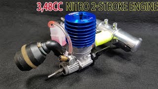 Starter 348cc Nitro 2 Stroke Engine [upl. by Zollie]