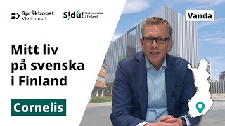 Sidu Cornelis från Nederländerna  Mitt liv på svenska i Finland [upl. by Hau]