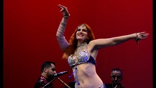 National Arab Orchestra Takht Ensemble performs El Hinna with Bellydancer Elisheva [upl. by Ettenyar322]