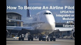 How To Become A Commercial Airline Pilot Salary Training CPL ATPL [upl. by Kumagai289]