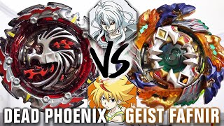 FREE VS PHI BATTLE Dead Phoenix 0At VS Geist Fafnir 8’PAb  Beyblade Burst Super ZTurbo [upl. by Devy796]