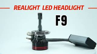 REALIGHT F9 LED HEADLIGHT [upl. by Lolande117]