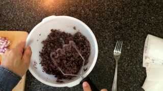 Homemade Vegan Black Bean Burger [upl. by Nirtak736]