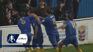 Basingstoke Town 11 Telford United  Goals amp Highlights [upl. by Ailemac]