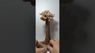 araucaria araucana amazing madera arteenmadera chile diy decoration kevinpellinart [upl. by Aserehc]