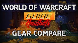 World of Warcraft Guide  Raidbots Gear Compare [upl. by Dilisio]