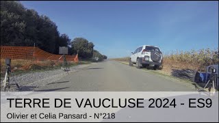 Terre de Vaucluse 2024  ES9  205 GTI Equipage Olivier amp Celia Pansard [upl. by Iz]