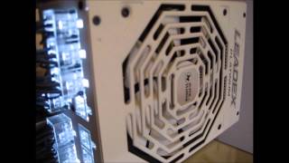 Super Flower Leadex 1000W Platinum PSU fan noise [upl. by Yna599]