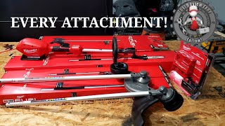 All new Milwaukee QUIKLOK multitool attachment system review WITH ALL ATTACHMENTS 282520ST [upl. by Llij35]