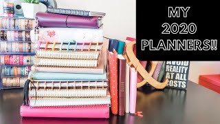 My 2020 Planner Line Up [upl. by Swirsky]