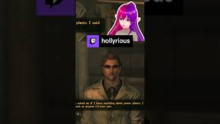 theoretical degree in physics  Fallout FalloutNewVegas  hollyrious on twitch vtuber [upl. by Ahsekar]