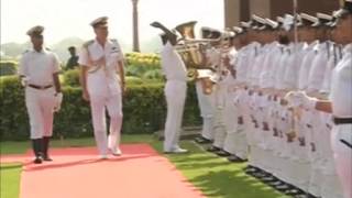 Royal Navy Chief in New Delhi to strengthen bilateral ties [upl. by Paige721]