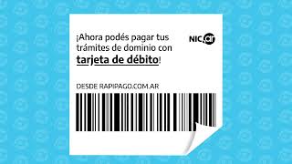 Una nueva opción de pago con tarjeta de débito desde Rapipago Online [upl. by Yolanda73]